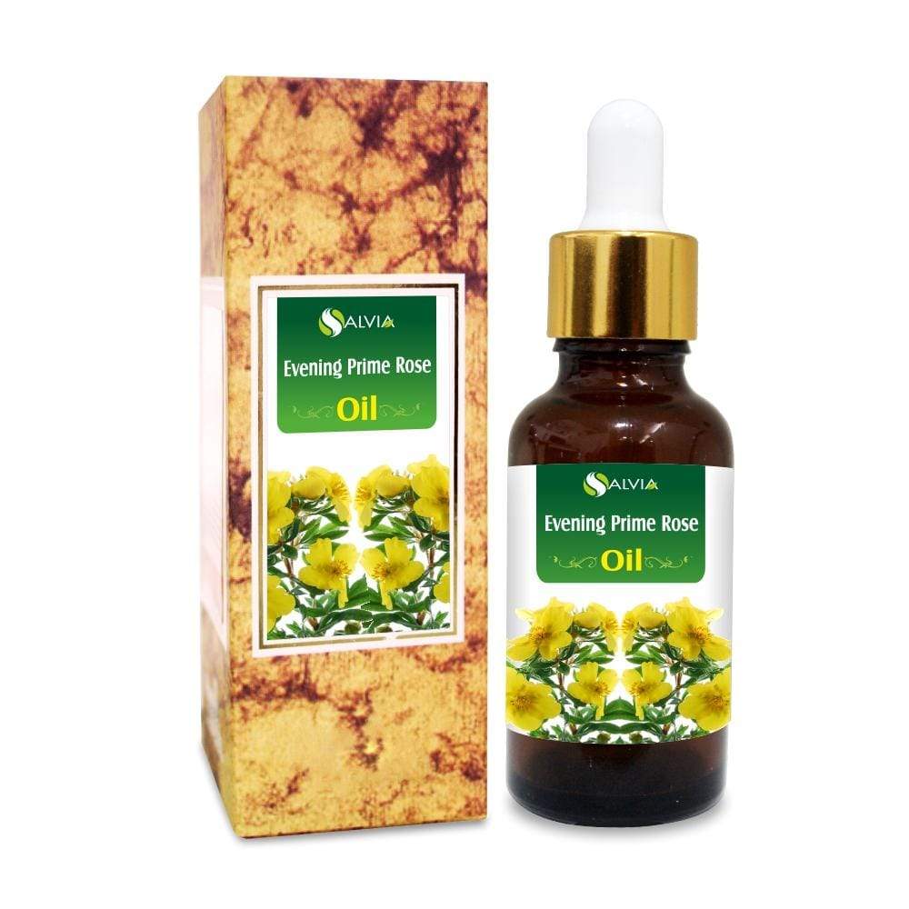 Salvia Natural Carrier Oils 10ml Evening Prime Rose (Oenothera) 100% Natural Pure Carrier Oil Reduces Acne, Clears Complexion, Maintains Skin’s Elasticity, Excellent Moisturing Salvia Natural Carrier Oils 10ml Evening Prime Rose (Oenothera) 100% Natural Pure Carrier Oil Reduces Acne, Clears Complexion, Maintains Skin’s Elasticity, Excellent Moisturing